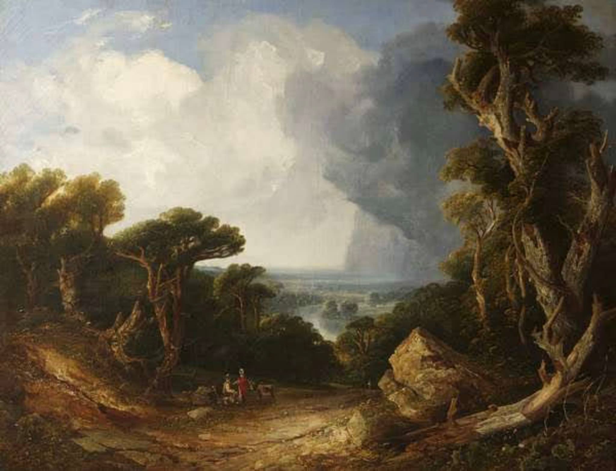 A View On The Boyne, Ireland - William Guy Wall