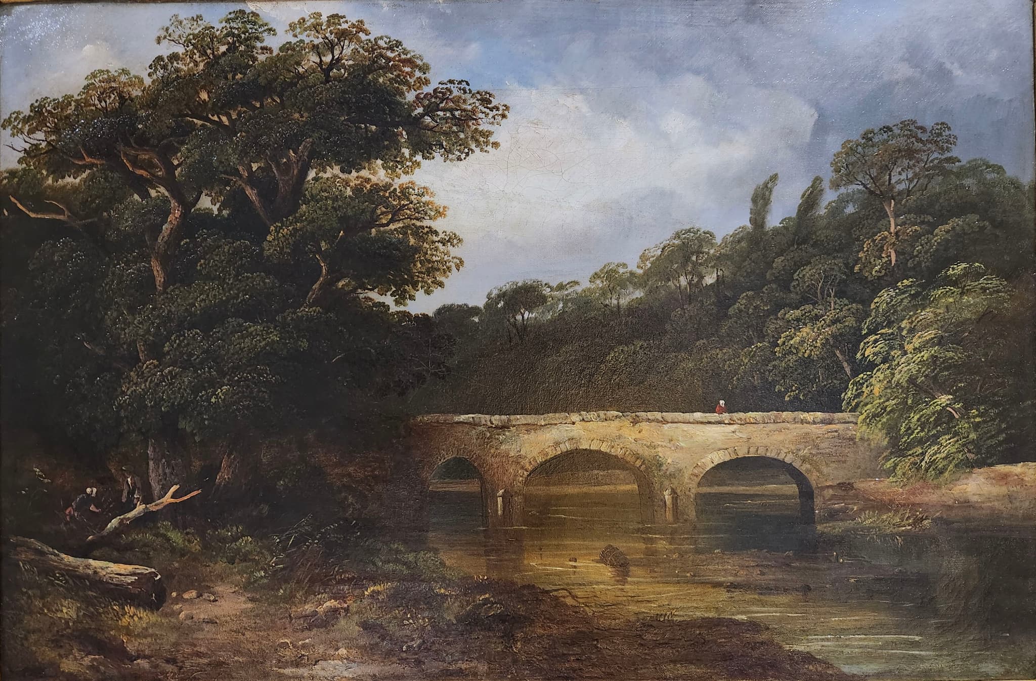 New Bridge, Kildare, Ireland - William Guy Wall