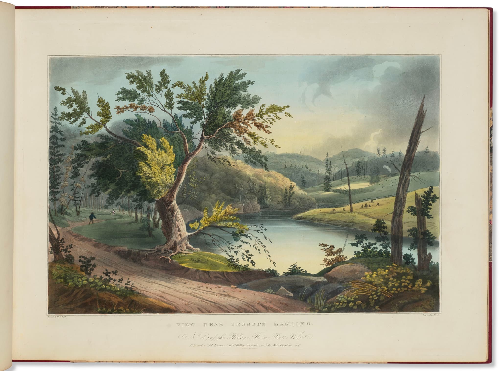 View Near Jessup's Landing (No. 3 of The Hudson River Portfolio)