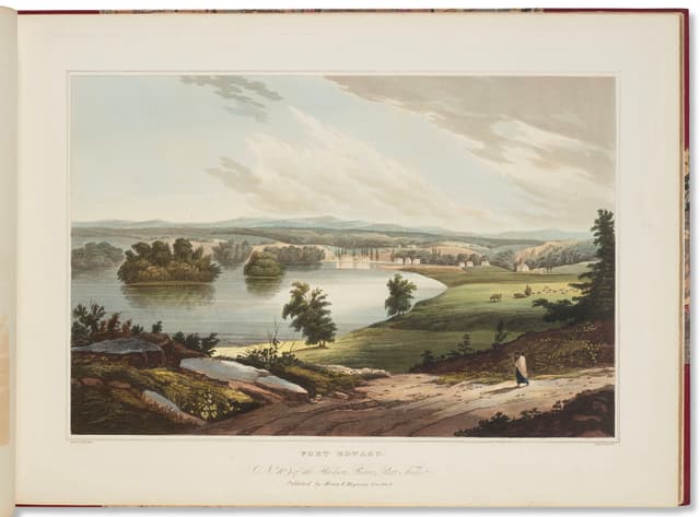 Fort Edward (No. 10 of The Hudson River Portfolio)