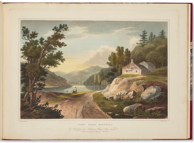 View Near Fishkill (No. 17 of The Hudson River Portfolio)