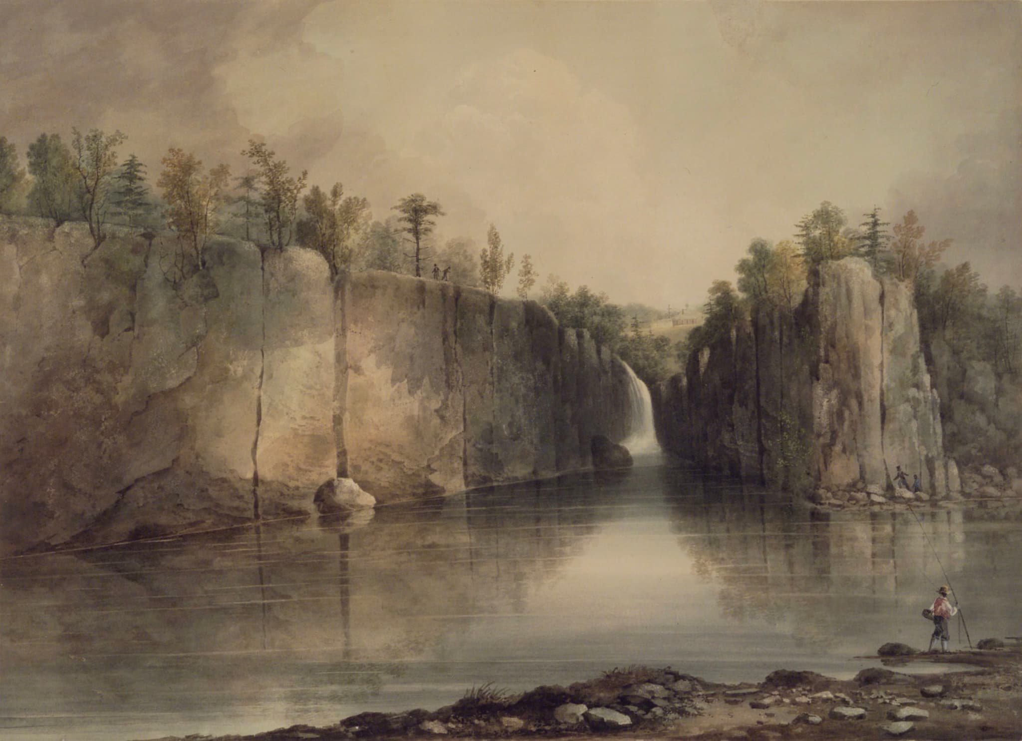 Falls of the Passaic, ca. 1820. - William Guy Wall